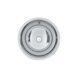 Umywalka okrągła śr. 380mm, odpływ 1 1/4", przelew