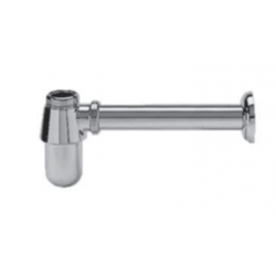 Syfon 1 1/2", Syfon 1 1/4", chromowany, z połączeniem