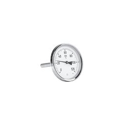 Termometry bimetaliczne w obudowie metalowej,  przyłącze - gwint zewn. 1/2”, zakres temperatur 0-120° C