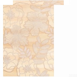 Carisma Beige Inserto kwiatek 33,3x50