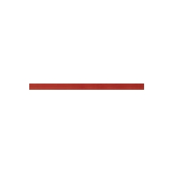 Oxia Red Listwa Szklana 2,5x50