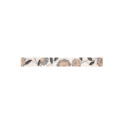 Synthia Nero Listwa Kwiatek 5,3x50