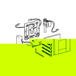 HyTronic - elektroniczny zawór spłukujący do pisuaru, IR, zasilanie 230V, Bolero