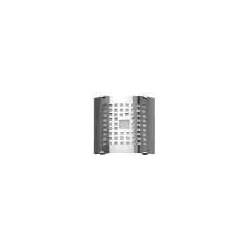Wentylator ścienny z lampą Zehnder Cubic - chrom