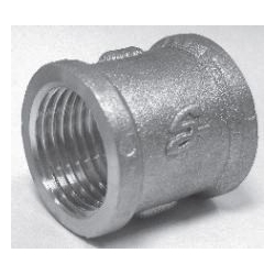 Mufa mosiężna gwintowana