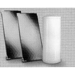 Ekocell 100-B (ze stali, biwalentny podgrzewacz pojemnościowy, poj 250 litrów) 2 x Vitosol 100-F (typ SV1A), 4,6 m2 pow. absorbera